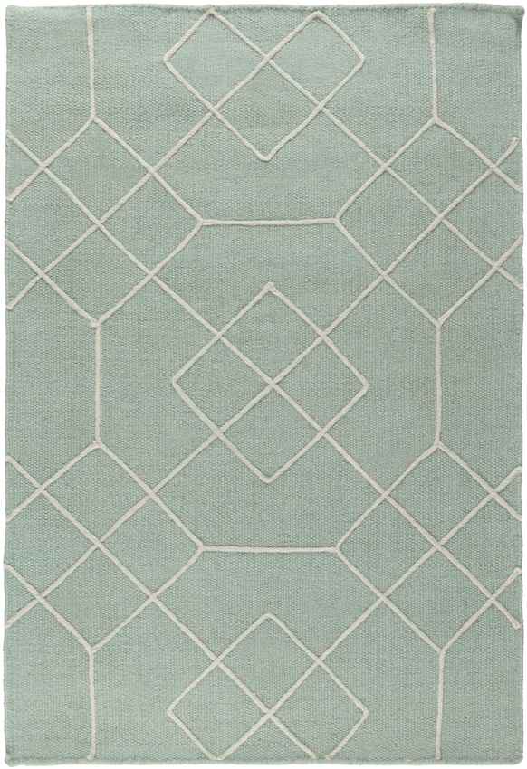 Salesville Modern Sea Foam Area Rug