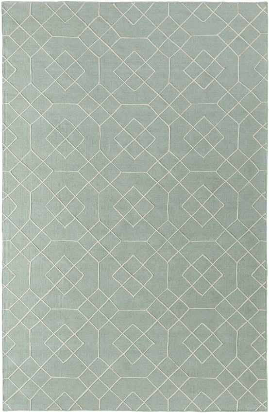 Salesville Modern Sea Foam Area Rug