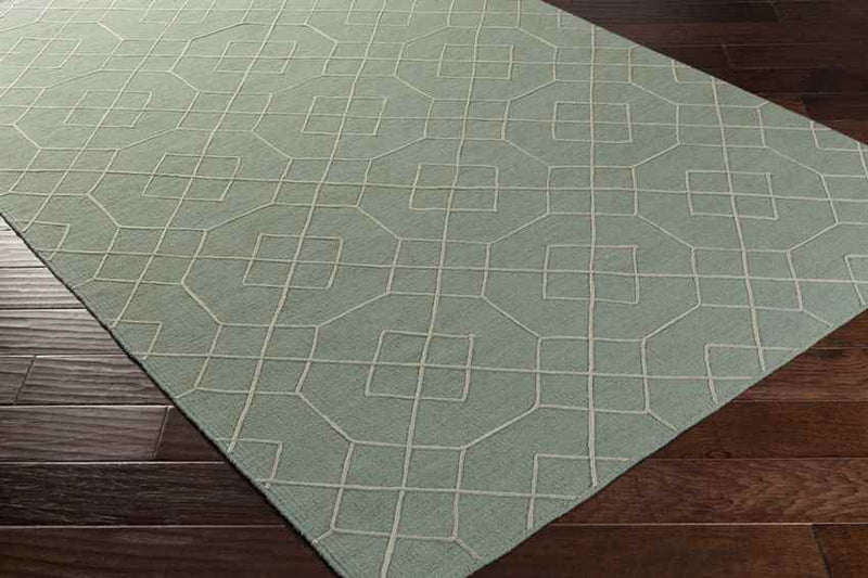 Salesville Modern Sea Foam Area Rug