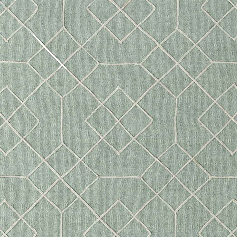 Salesville Modern Sea Foam Area Rug