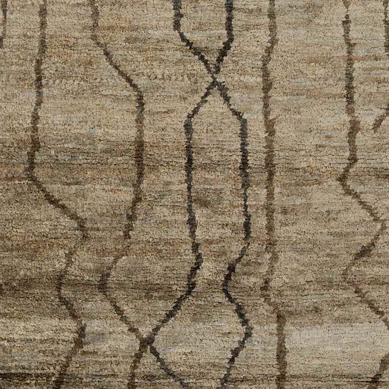 Scranton Modern Dark Brown/Black Area Rug