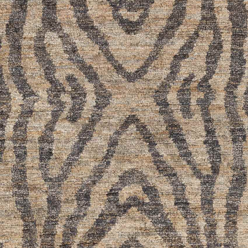 Screven Modern Camel/Black/Taupe Area Rug