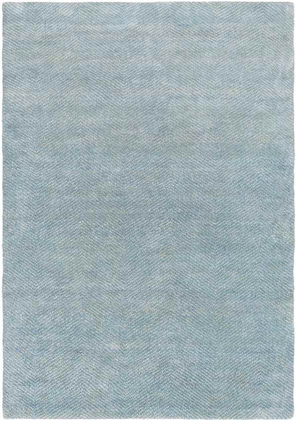 Brigg Modern Sky Blue Area Rug