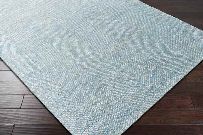 Brigg Modern Sky Blue Area Rug