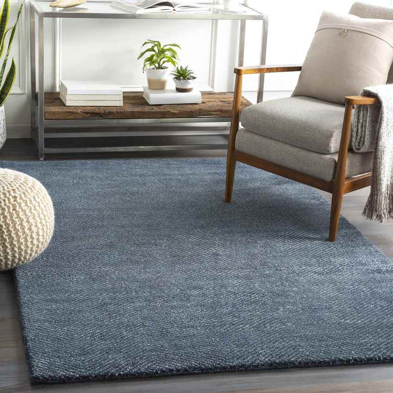 Brigg Modern Navy Area Rug