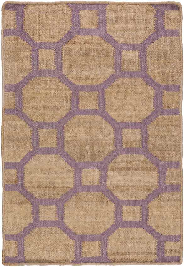 Shirley Global Camel/Mauve Area Rug