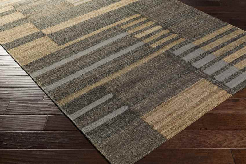 Shorter Global Dark Brown Area Rug