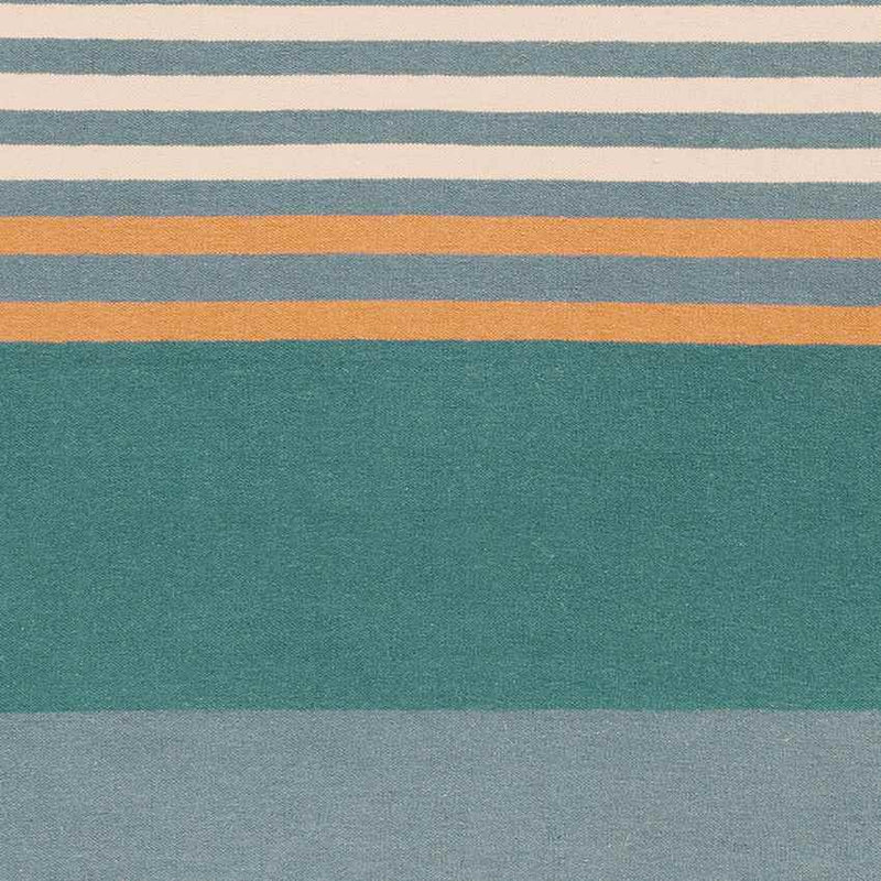 Siloam Modern Teal Area Rug