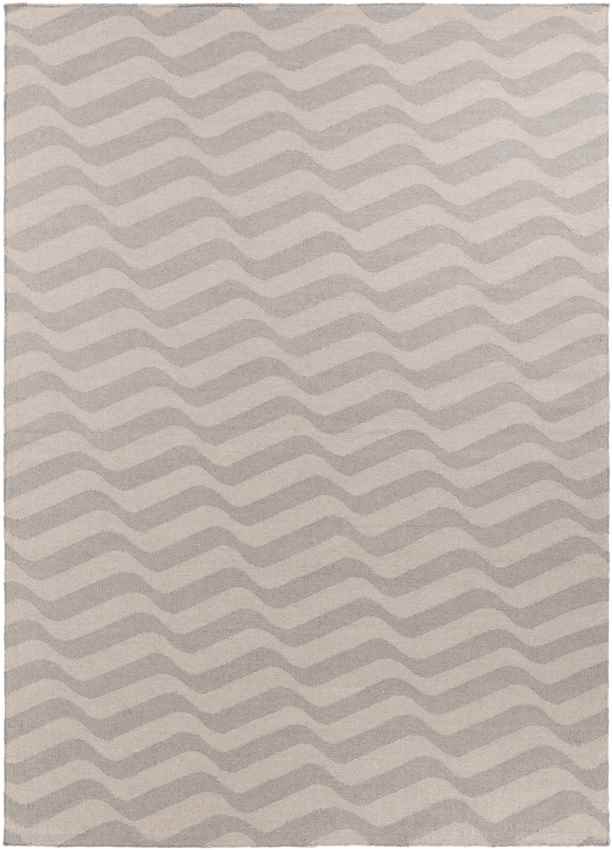 Silverthorne Modern Gray/Oatmeal Area Rug