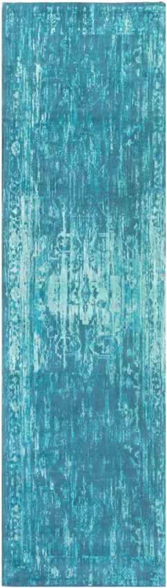 Brighouse Traditional Aqua Area Rug