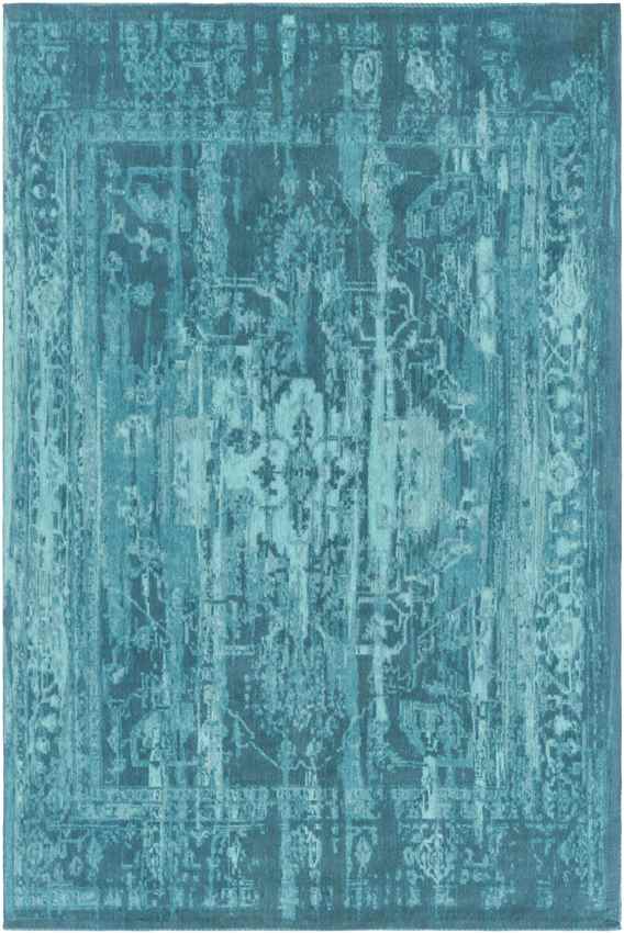 Brighouse Traditional Aqua Area Rug