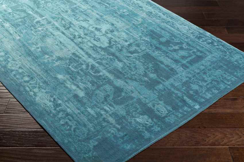 Brighouse Traditional Aqua Area Rug