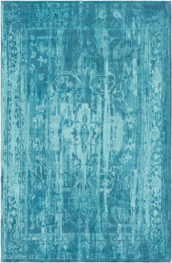 Brighouse Traditional Aqua Area Rug