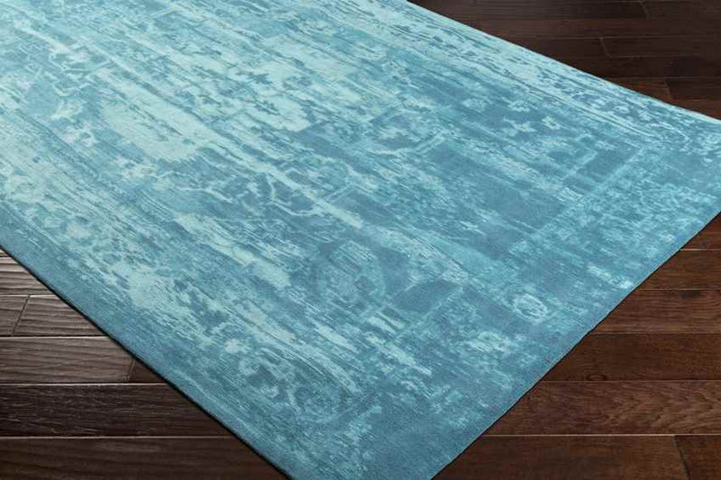 Brighouse Traditional Aqua Area Rug