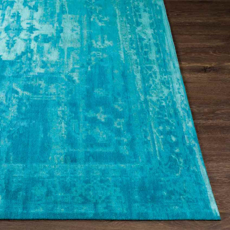 Brighouse Traditional Aqua Area Rug