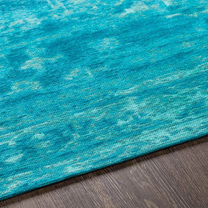 Brighouse Traditional Aqua Area Rug