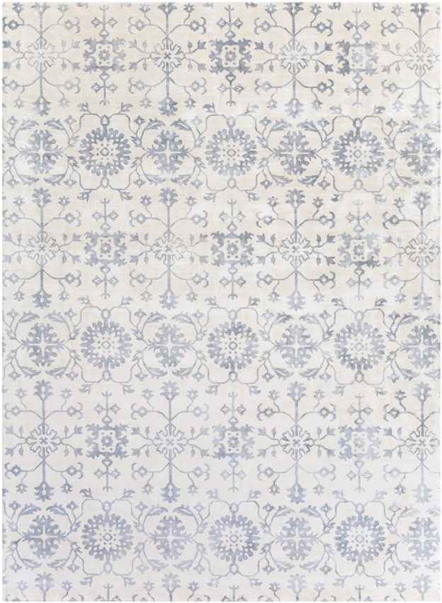 Smackover Traditional Blue/Gray Area Rug