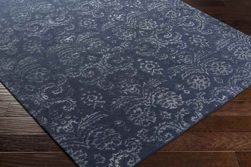 Broughton Traditional Navy Area Rug