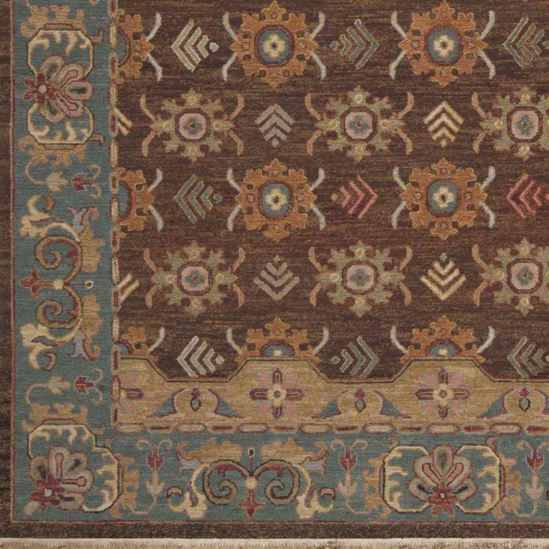 Strong Traditional Gray Area Rug