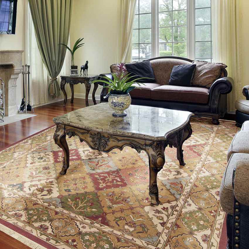 Success Traditional Brown/Neutral Area Rug