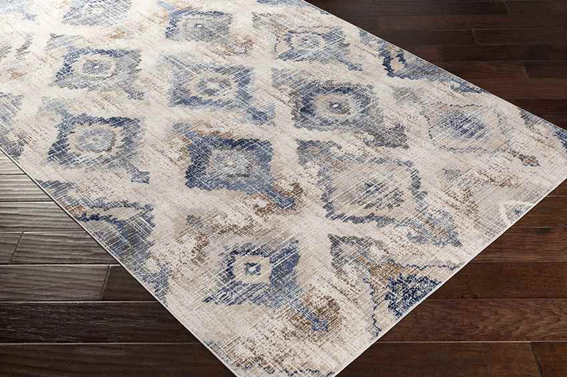 Burnley Traditional Taupe Area Rug