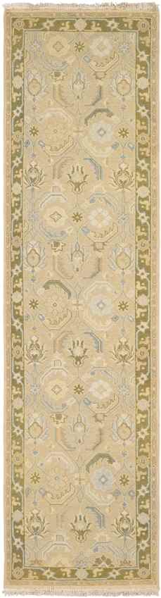 Sylvan Traditional Coral/Ivory/Oatmeal Area Rug