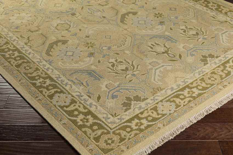 Sylvan Traditional Coral/Ivory/Oatmeal Area Rug