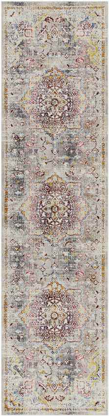 Bury Traditional White Area Rug