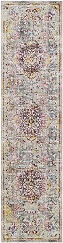 Bury Traditional White Area Rug