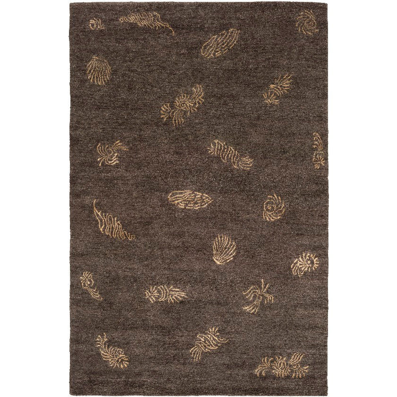 Telfair Modern Chocolate Area Rug