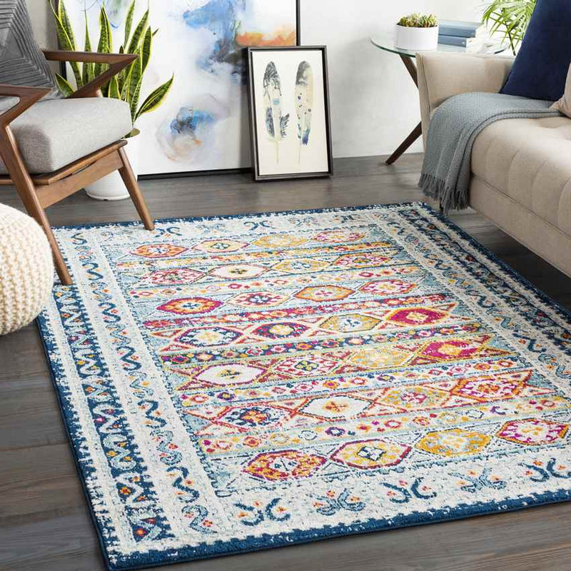 Camelford Global Aqua Area Rug