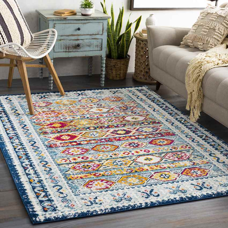 Camelford Global Aqua Area Rug