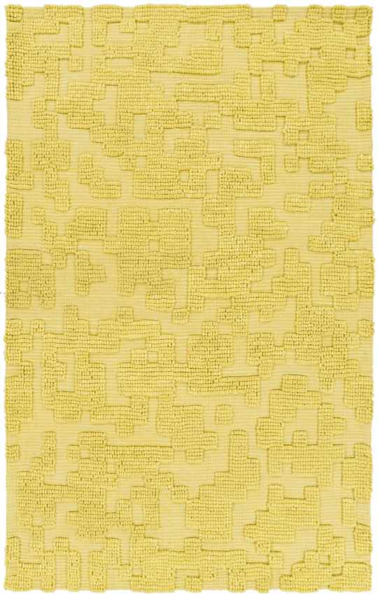 Traskwood Modern Yellow Area Rug