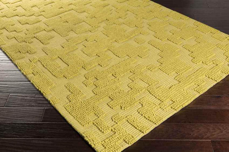 Traskwood Modern Yellow Area Rug