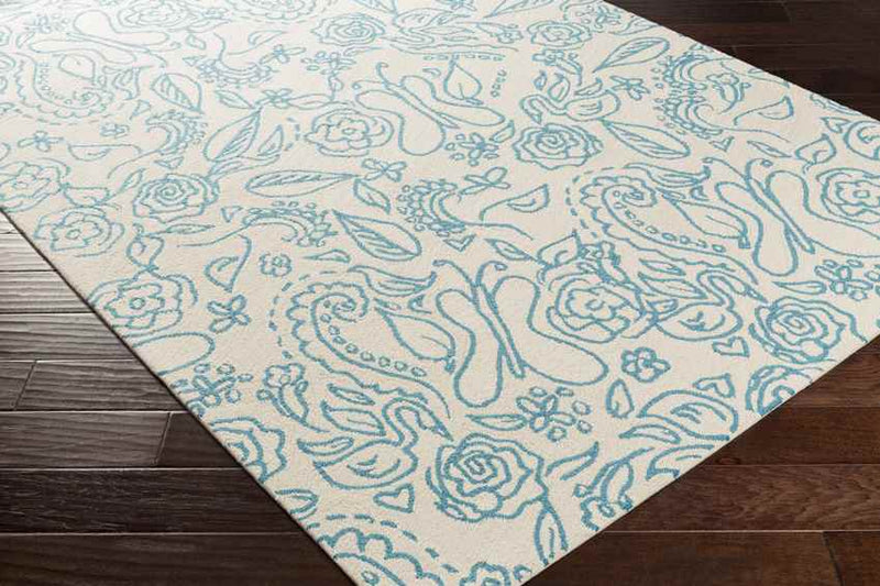 Tustin Modern Blue Area Rug