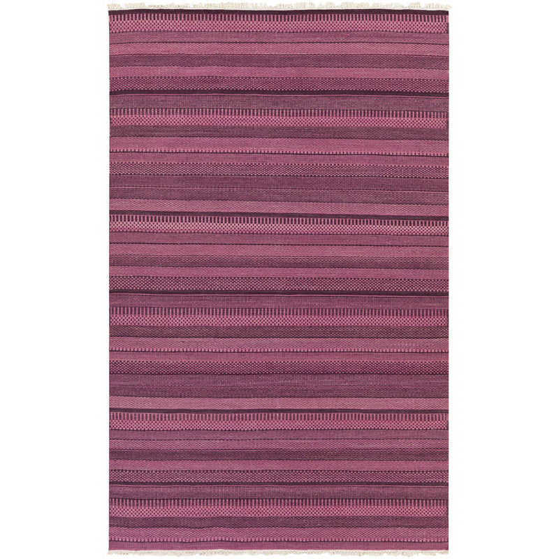 Victorville Modern Magenta Area Rug