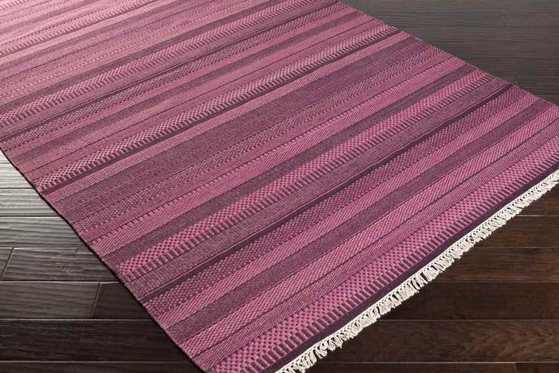 Victorville Modern Magenta Area Rug