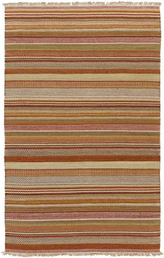 Victorville Modern Brown/Beige/Green Area Rug