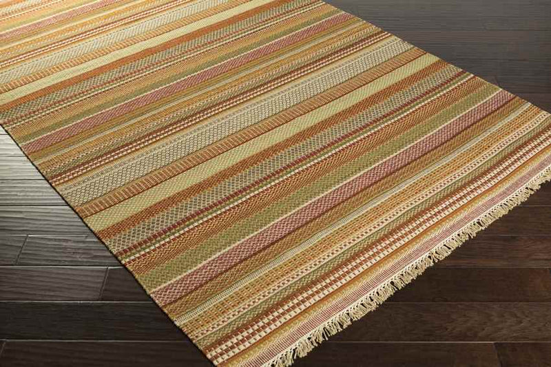 Victorville Modern Brown/Beige/Green Area Rug