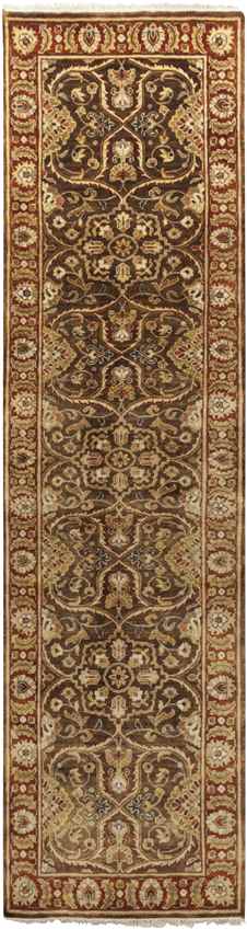 Visalia Traditional Camel/Brown Area Rug