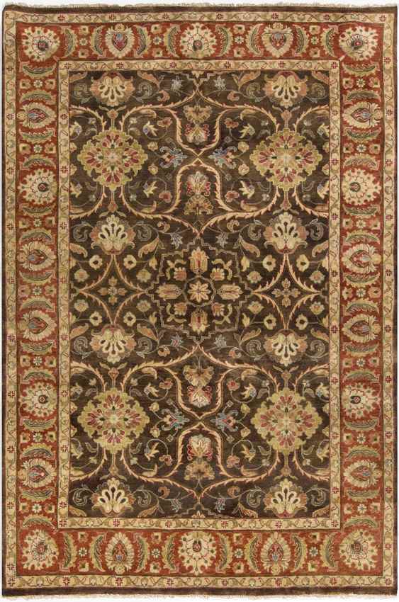 Visalia Traditional Camel/Brown Area Rug