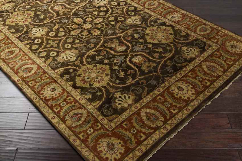 Visalia Traditional Camel/Brown Area Rug