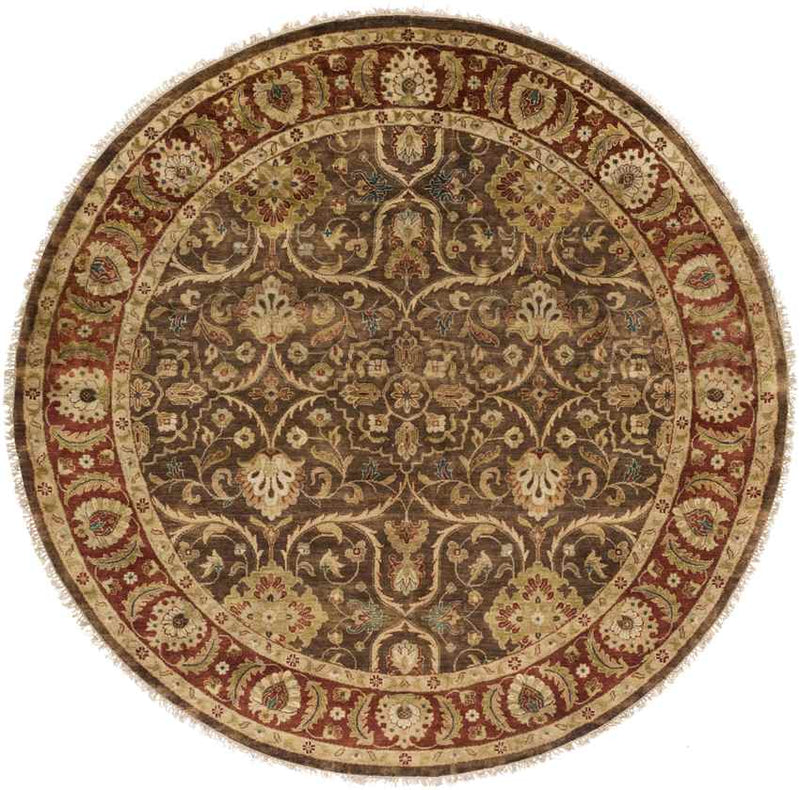 Visalia Traditional Camel/Brown Area Rug