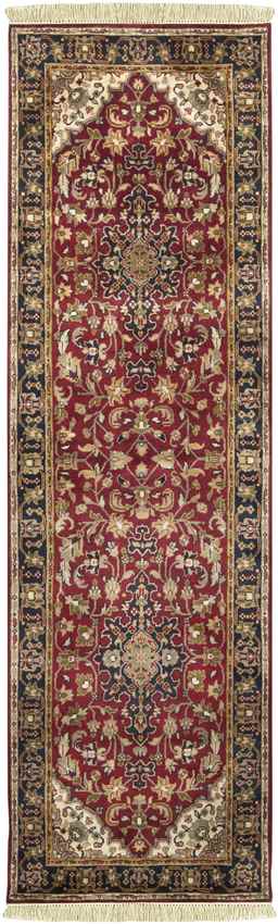 Waldron Traditional Red/Beige Area Rug