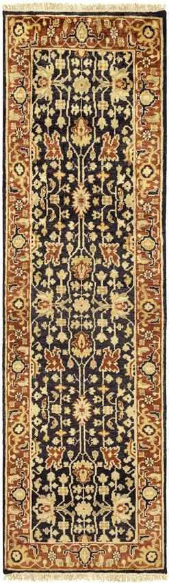 Ward Traditional Red/Green/Burgundy Area Rug