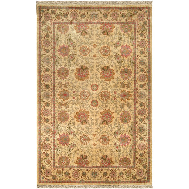 Warren Traditional Camel Area Rug