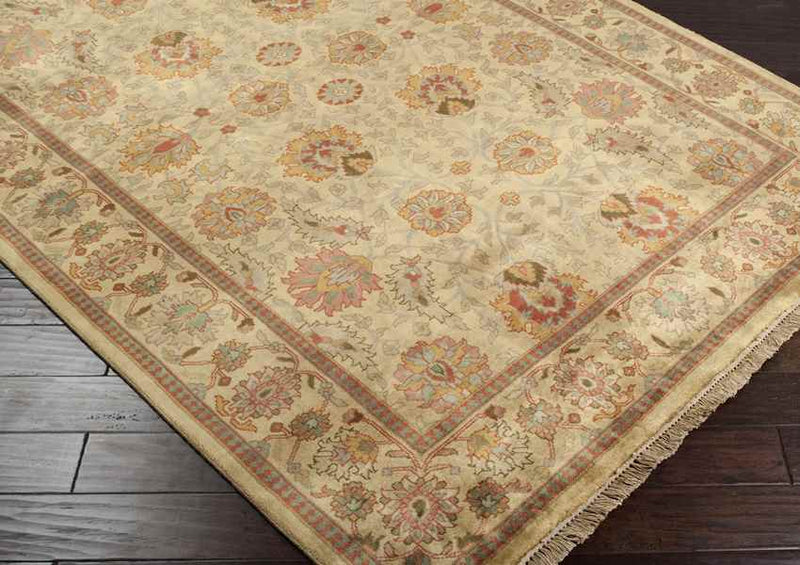 Warren Traditional Camel Area Rug