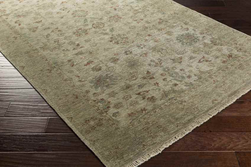 Waterbury Traditional Dark Beige Area Rug