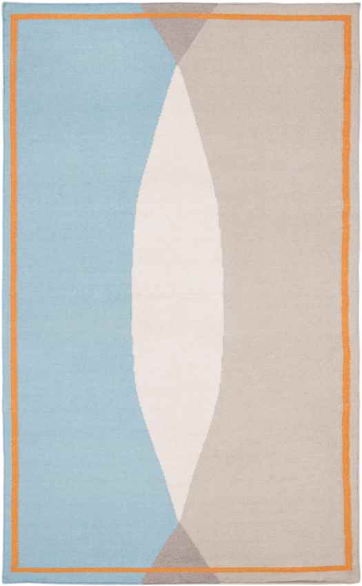 Wilmar Modern Beige/Blue Area Rug