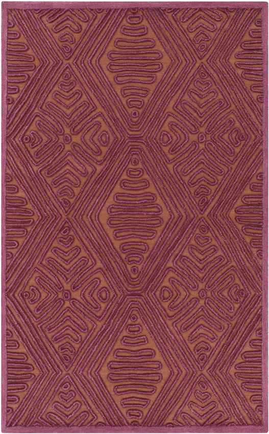 Winchester Modern Purple/Beige Area Rug